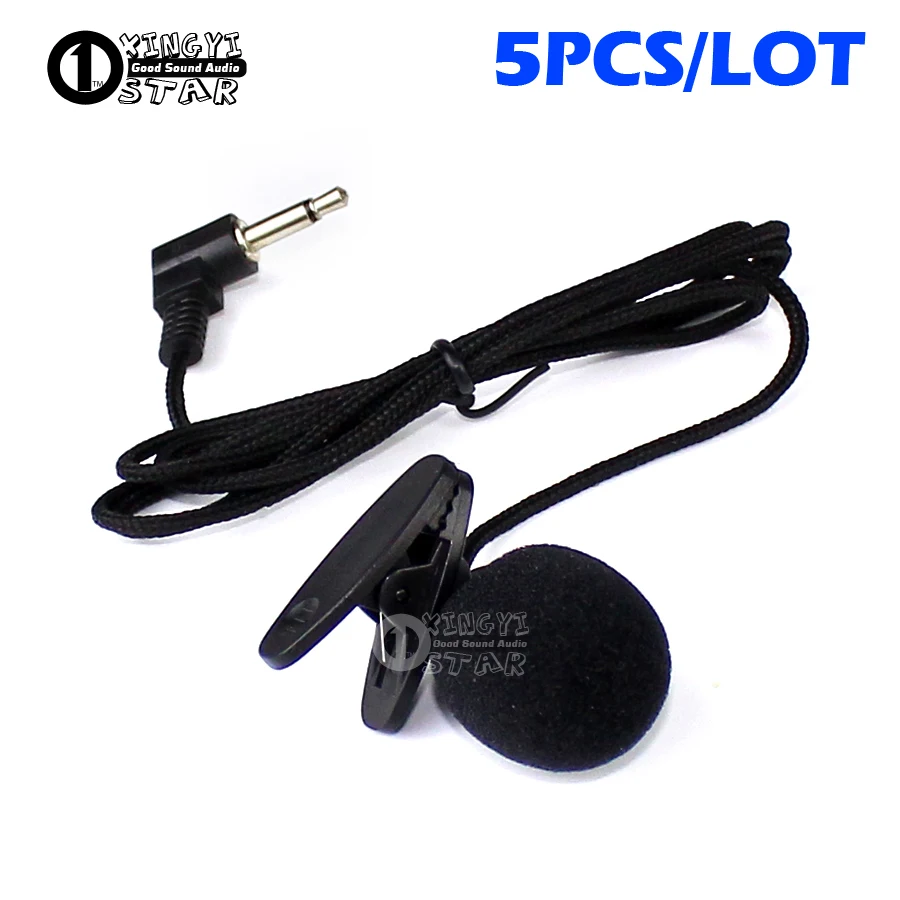 

5 шт. проводной конденсаторный петличный зажим микрофон 3,5 мм штекер галстук отворот микрофон для речи говорящий преподаватель компьютер Об...