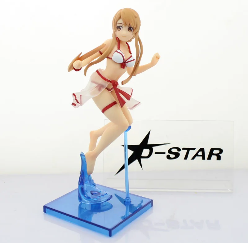Пикантные 6 &quotМеч Art Online S.A.O Аниме Асуна в купальнике бикини Ver. 1/10 шкала коробке 17