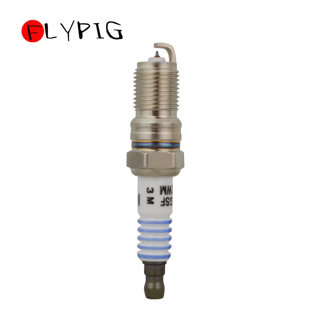 Свеча зажигания FLYPIG для Motorcraft Ford SP479 AGSF22WM Platinum 6.8L V10 Ускоренная доставка|Свечи и
