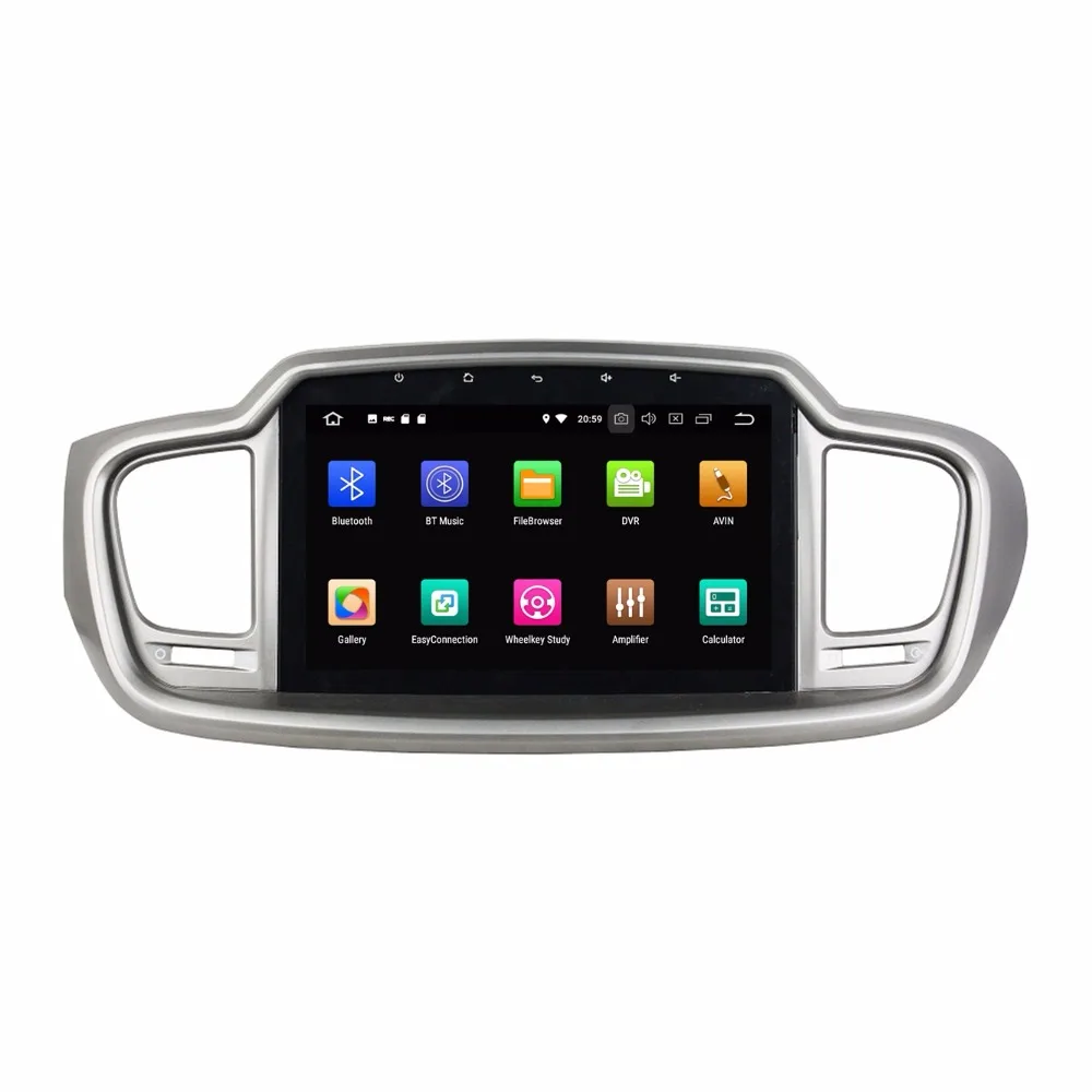 Восьмиядерный 10 1 'Ǝ ядер Android 9 0 автомобильный Радио dvd плеер GPS для kia SORENTO 2015 2016