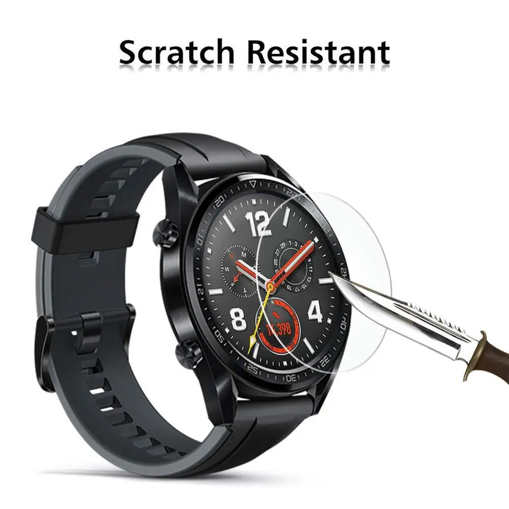 Закаленное стекло пленка для huawei Watch GT Спортивные умные часы Защитная экрана