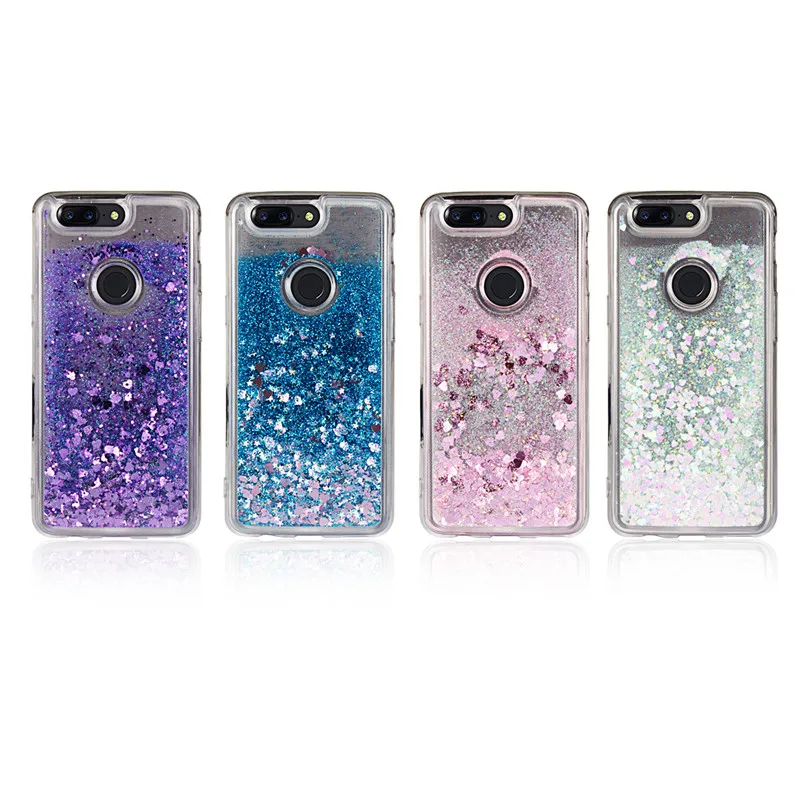 Caseier модные жидкие блестки песок телефон для Oneplus 5t мягкий чехол Fundas Coque Capas Capinha