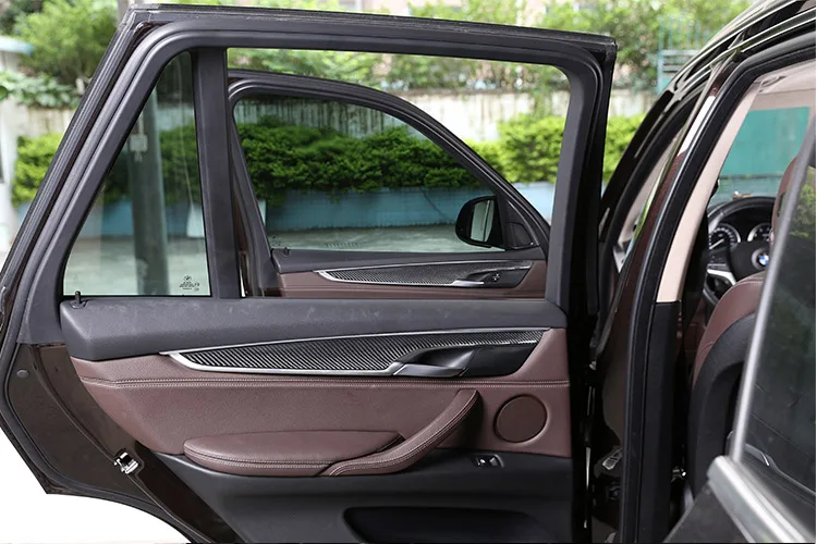 4 шт. декоративная панель из углеродного волокна для внутренней двери BMW X5 F15 X6 F16