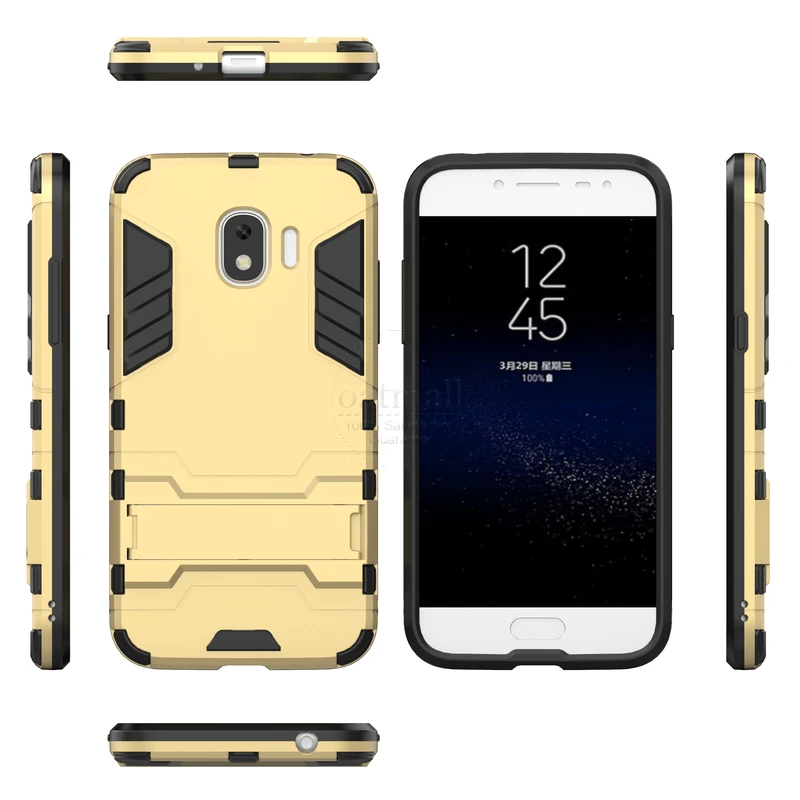 Новый двойной слой Жесткая Гибридный Броня задняя крышка для Samsung Galaxy J2 Pro 2018