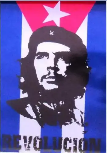 Che Guevara революционный вертикальный флаг Кубы 3 фута x 5 футов полиэфирный баннер