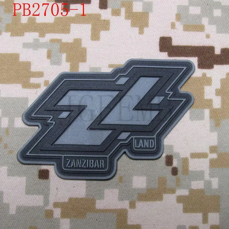 MGS ZANZIBAR LAND Land тактический 3d-патч из ПВХ | Дом и сад