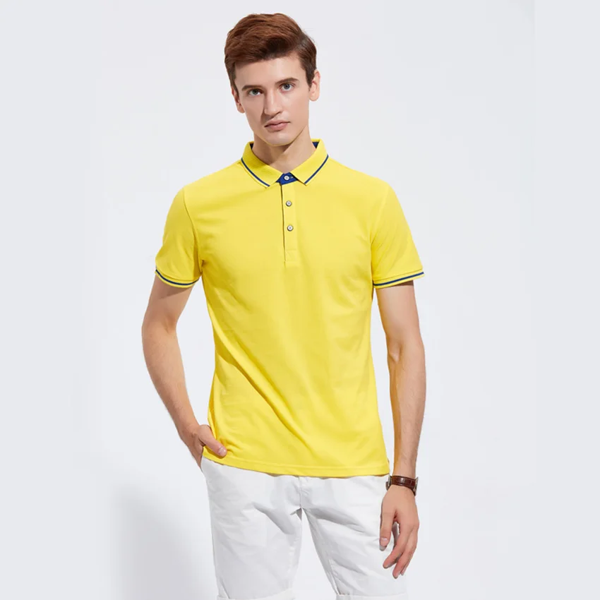 HCXY 2019 летние мужские рубашки поло с коротким рукавом и женские парные эластичные