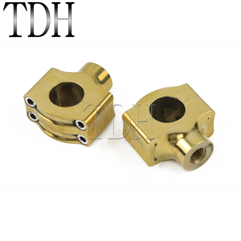 2pcs Solid Brass Universal Motorcycle 25mm 1