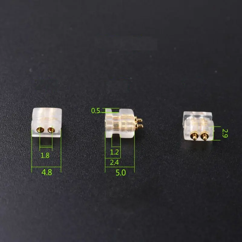 2 шт. 0 78 мм Женский контактный разъем Разъем DIY Repair для W4R UE мкм QDC вкладыши наушники