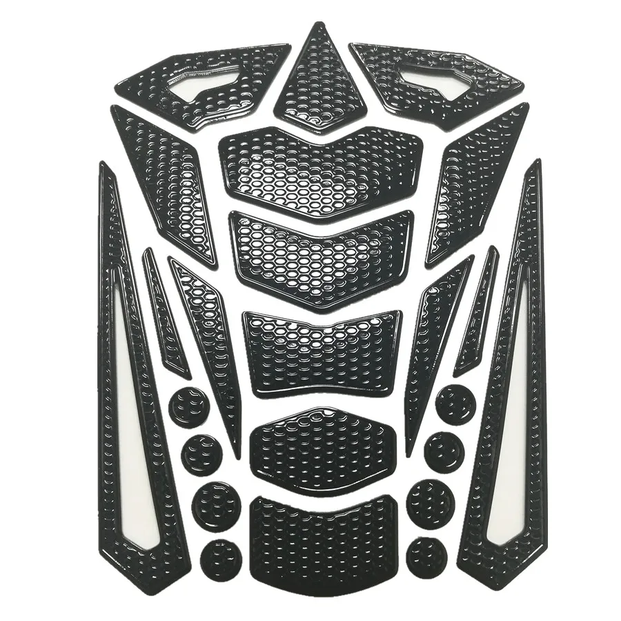 Мотоцикл Fishbone череп наклейка газ масло Топливный бак Pad Tankpad протектор подходит