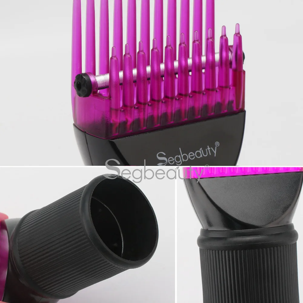 Рассеиватель для волос Segbeauty Расческа с насадкой распутывания фен укладки