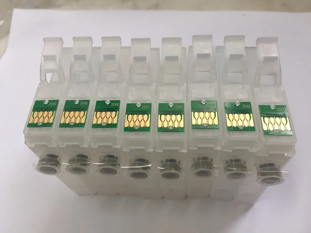 Картридж для принтера Epson Surecolor P400 многоразовый T3240 T3241 T3242 T3243 T3244 T3247 T3248 T3249|refillable