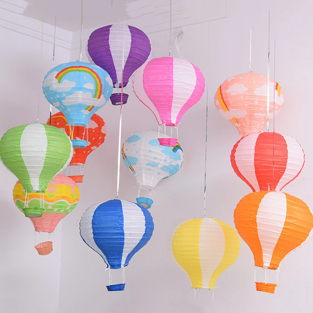 Бумажный фонарь для горячего воздуха 30 см украшения свадьбы дня рождения|decorative