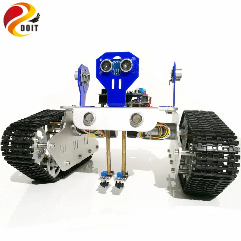 Беспроводной ручка/Джойстик управления комплект с Arduino Uno R3 для умный робот цистерны шасси отслеживание препятствий игрушка