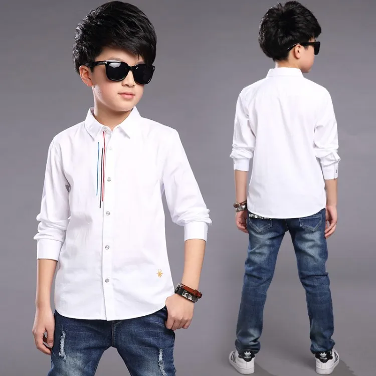 Новинка 2018 года Лидер продаж весенне-Осенняя детская одежда рубашки для