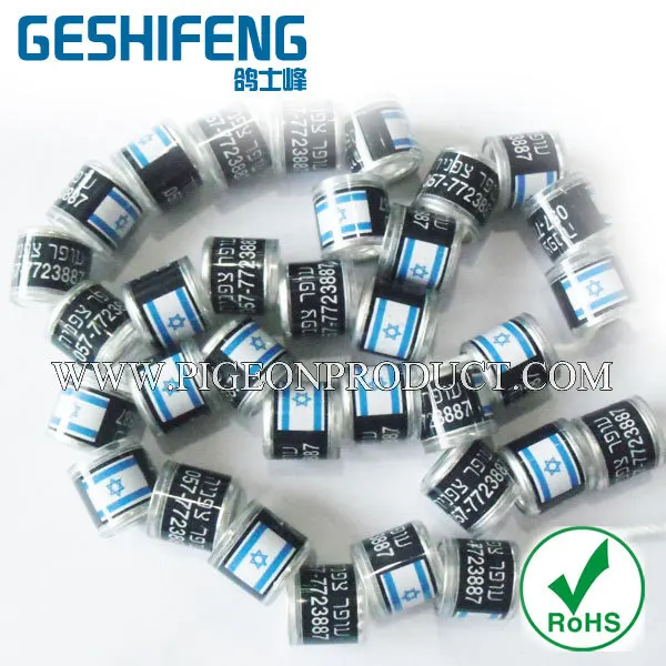 Бесплатная доставка Настраиваемые группы голубей с вашим именем номером