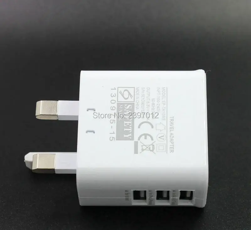 SZAICHGSI 3 USB порта Великобритания плоские контакты британская вилка для дома