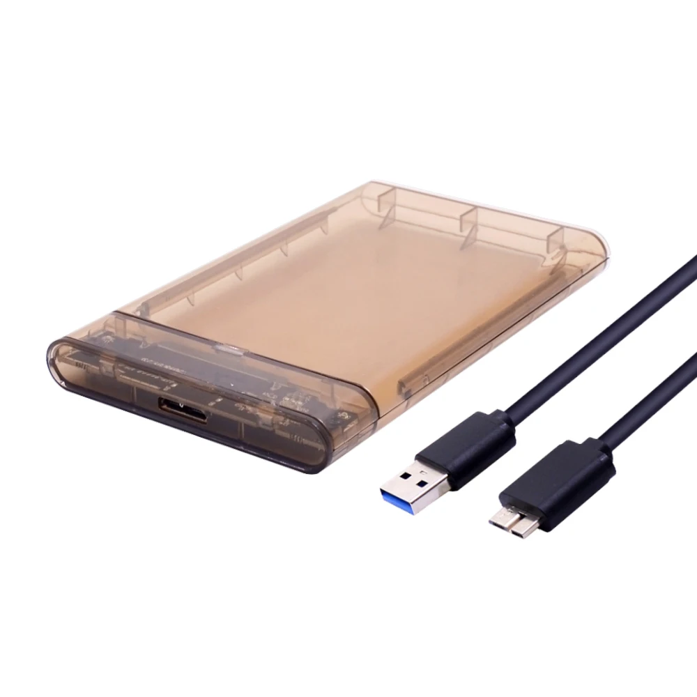 CHIPAL 5 Гбит/с прозрачный 2," HDD чехол SATA 3,0 на USB 3,0 внешний корпус жесткого диска для 2 ТБ SSD HD Box UASP протокол