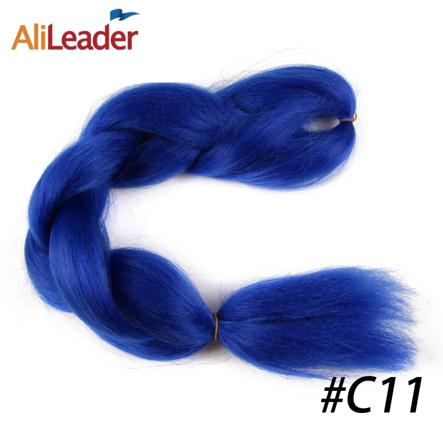 #8 AliLeader Джамбо косички плетение волос 1 шт./партия 24 дюйма длинная коса для вязания крючком косички японское волокно синтетические волосы для наращивания - Цвет: #8