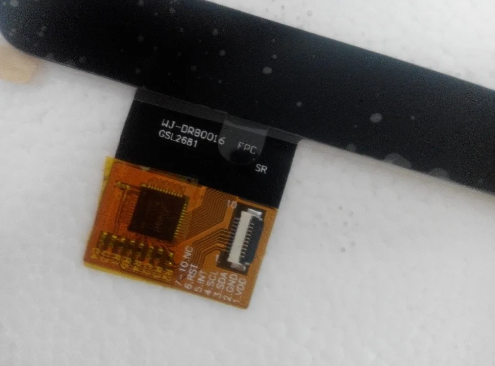 8-inch WJ-DR80016 FPC GSL2681 multi-point capacitive touch screen external wj dr80016 fpc |