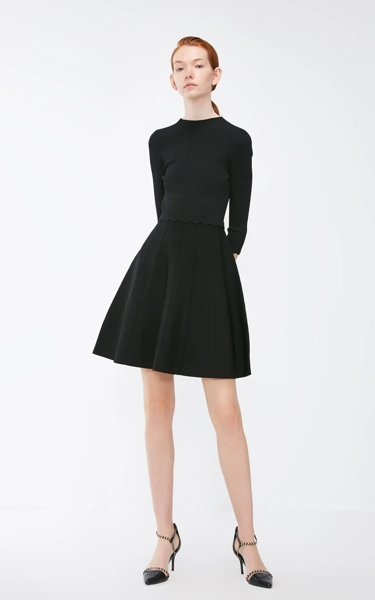 Vero Moda новые женские сплайсированные круглый вырез 3/4 рукава платье | 318346520