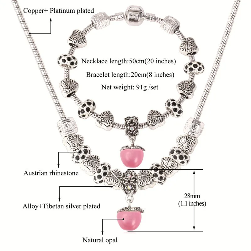 Комплект из колье и браслета с натуральным камнем|necklace set|necklace bracelet jewelry setbead necklace