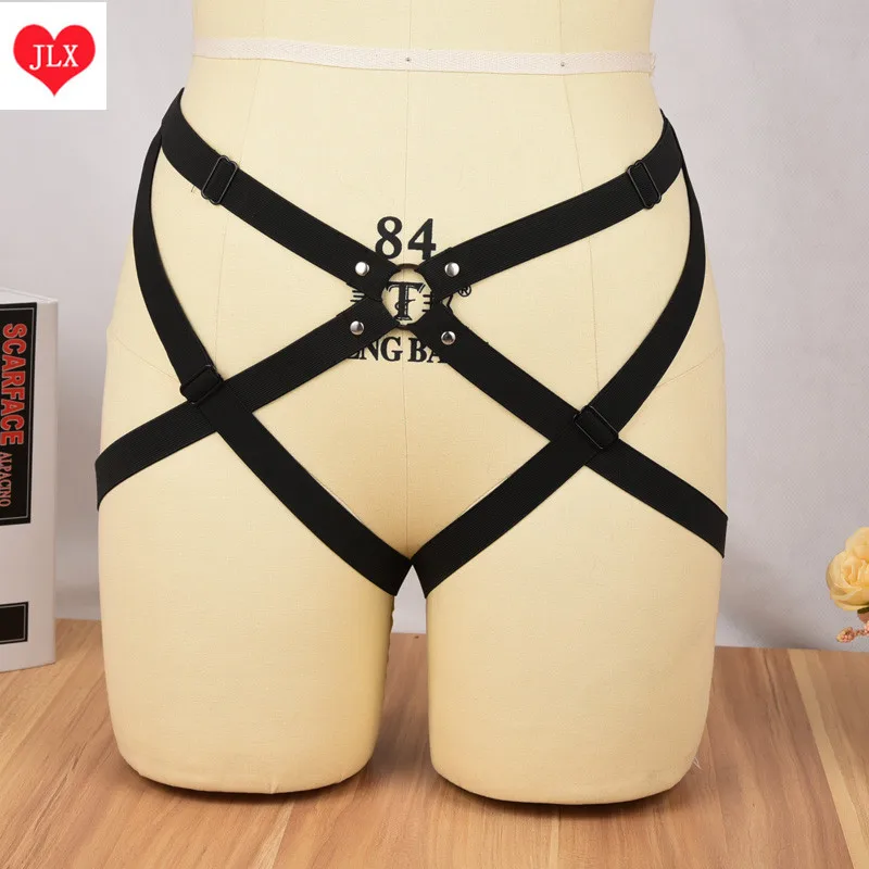 Женское Модное Новое поступление сексуальные черные стринги Фетиш одежда