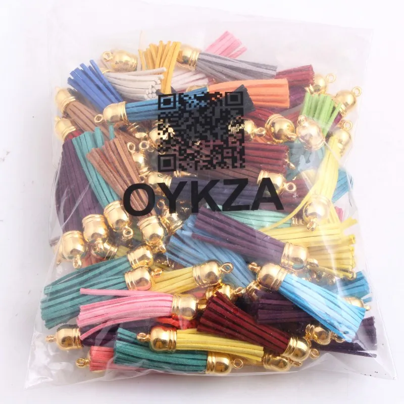 OYKZA AAA качественный цветной яркий золотой верх замшевая кожаная кисточка для