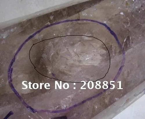 Большие Редкие водяные пузыри 9 2 фунта аметист ENHYDRO кристалл кварца 6 пузырьков