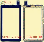 7-дюймовый черный, белый сенсорный экран для планшета RoverPad Sky Glory S7 3G  GO S7 3G, сменный дигитайзер, бесплатная доставка