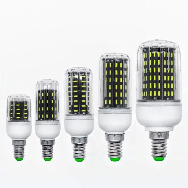 E27 E14 SMD 4014 светодиодный Кукуруза лампы 220 V 36 56 72 96 138 светодиодный s Замена лампы накаливания 40 Вт 60 Вт 80 Вт 100 Вт 120 Вт лампада светодиодные лампочки