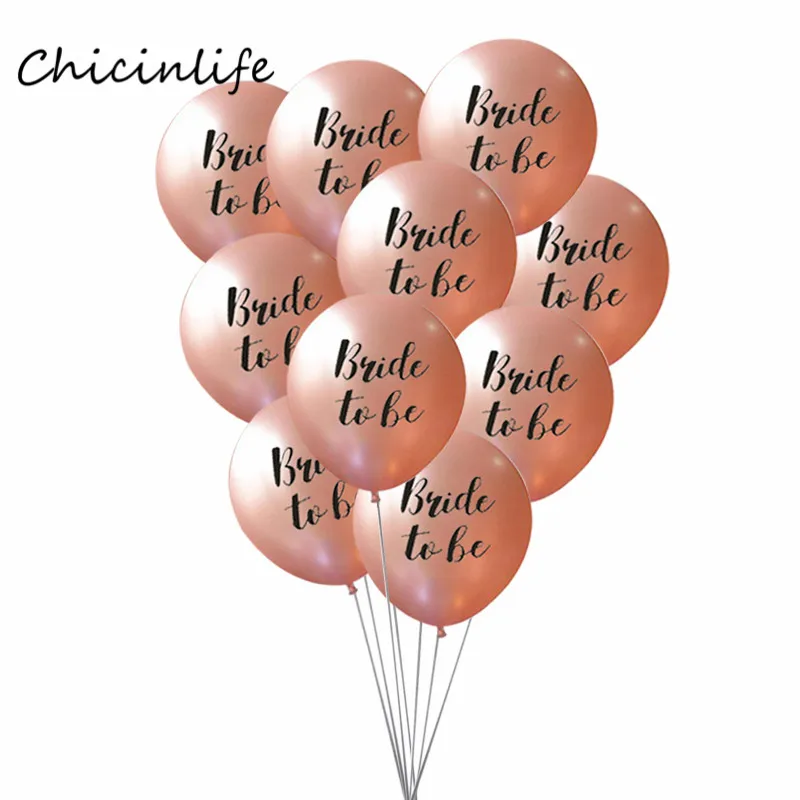 Chicinlife 10 шт./лот дюймов розовый шар невесты для свадьбы и Помолвки украшение