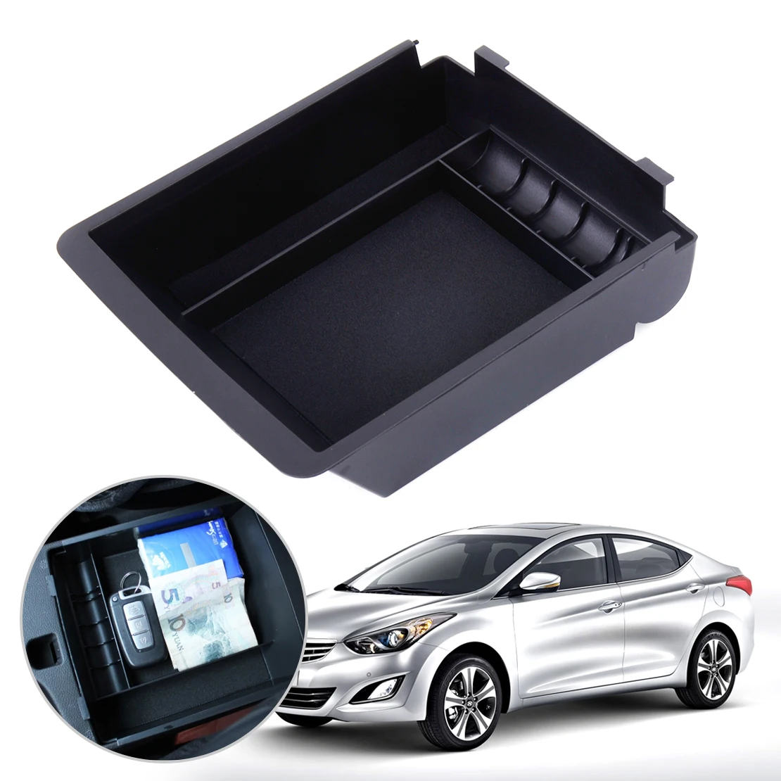 Контейнер для хранения поддонов DWCX Hyundai Elantra (MD) 2011 2012 2013 2015|Подлокотники| |