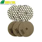 Диски шлифовальные SHDIATOOL, 6 шт., 80 мм,  3000, 3 дюйма