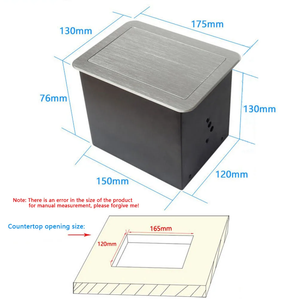 

Upgraded Socket Universal Desktop Multimedia HDMI VGA Network Pop up Power Hidden Office Home USB Socket Network Interface