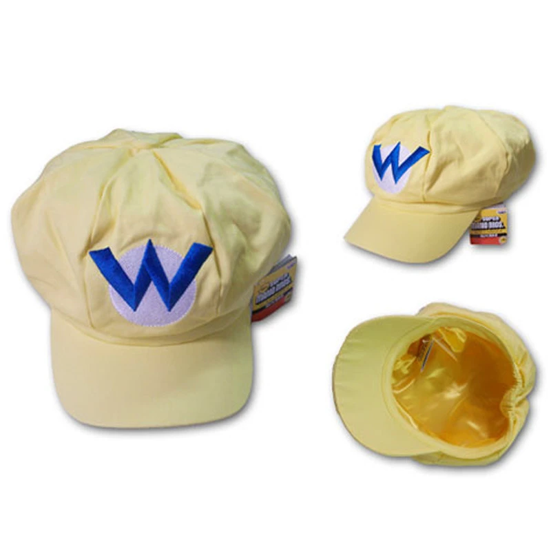 Марио хлопковая Кепки s красным колпаком для и Луиджи 5 видов цветов Аниме Косплэй