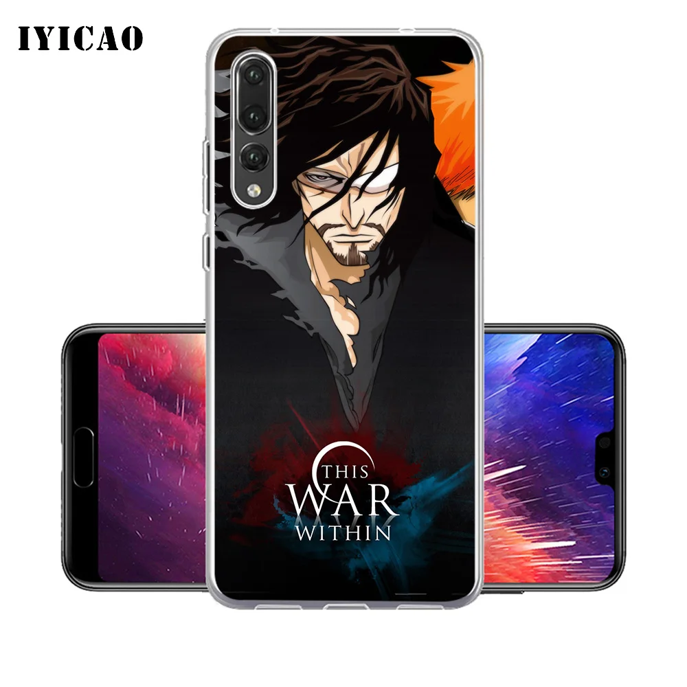 Мягкий силиконовый чехол IYICAO для телефона Huawei P30 P20 Pro P10 P9 P8 Lite P Smart из