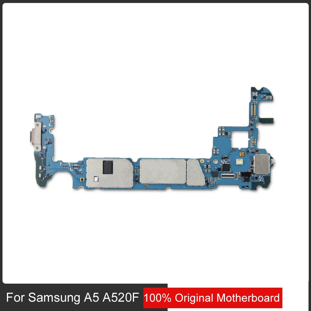Материнская плата для samsung Galaxy A5 A520F, оригинальная разблокированная материнская плата для Galaxy A5 A520F, материнская плата с чипами