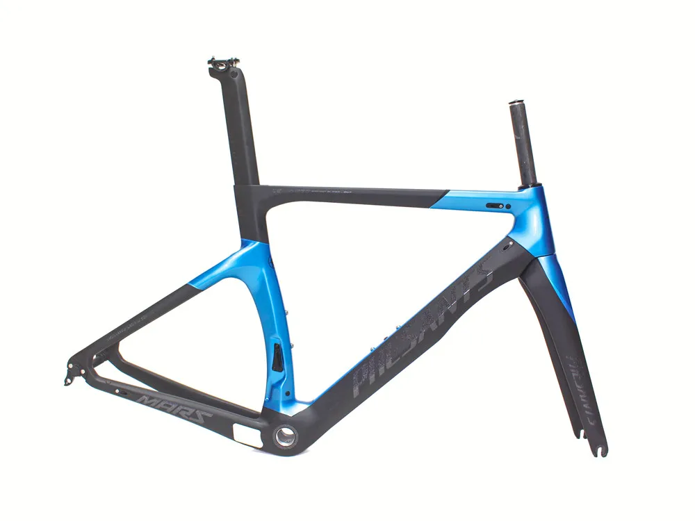 2019 PHESANTS MARS Black Blue T800 Carbon Fiber Road Bicycle Frame Bike 5 Sizes Choice Two Years Warranty | Спорт и развлечения