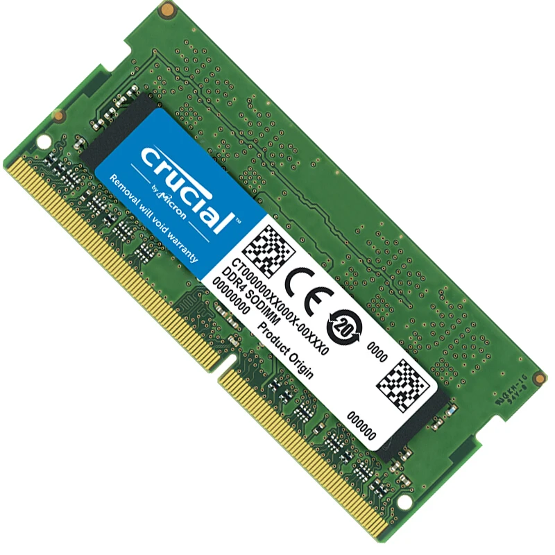 Оперативная память Crucial DDR4 8 ГБ 16 2666 МГц/с (PC4 21300 МГц) SR x8 SODIMM RAM 1 2 в 260 Pin|Оперативная