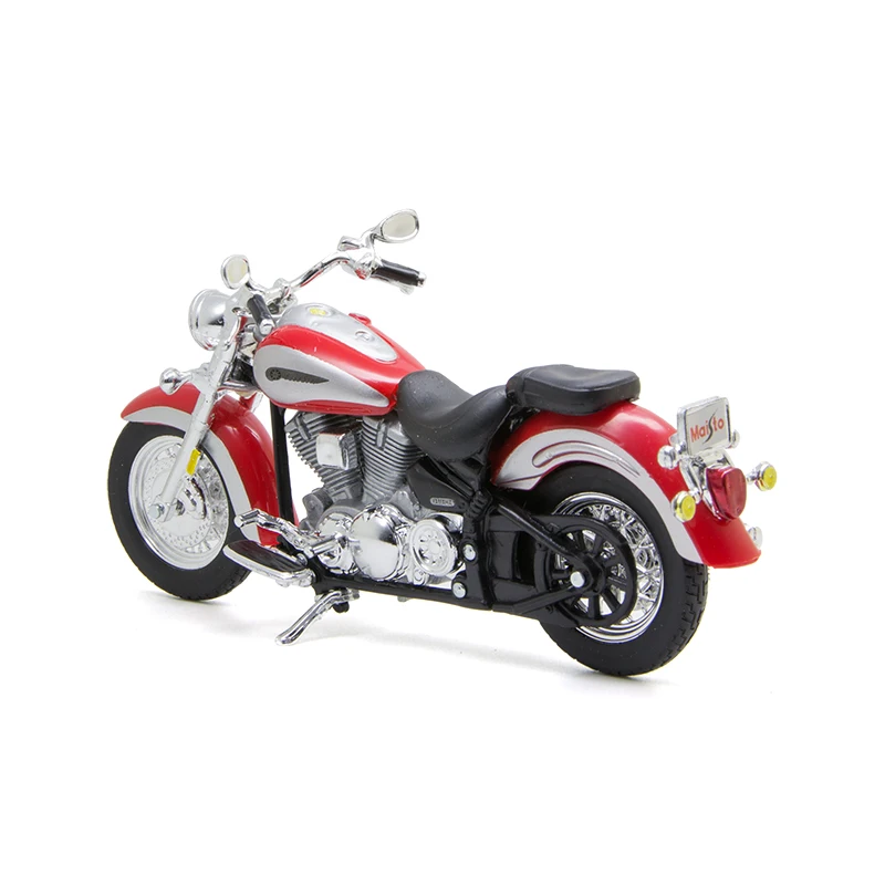 Maisto 1:18 мотоциклетные модели YAMA ROAD STAR Red Diecast Moto миниатюрная гоночная игрушка для