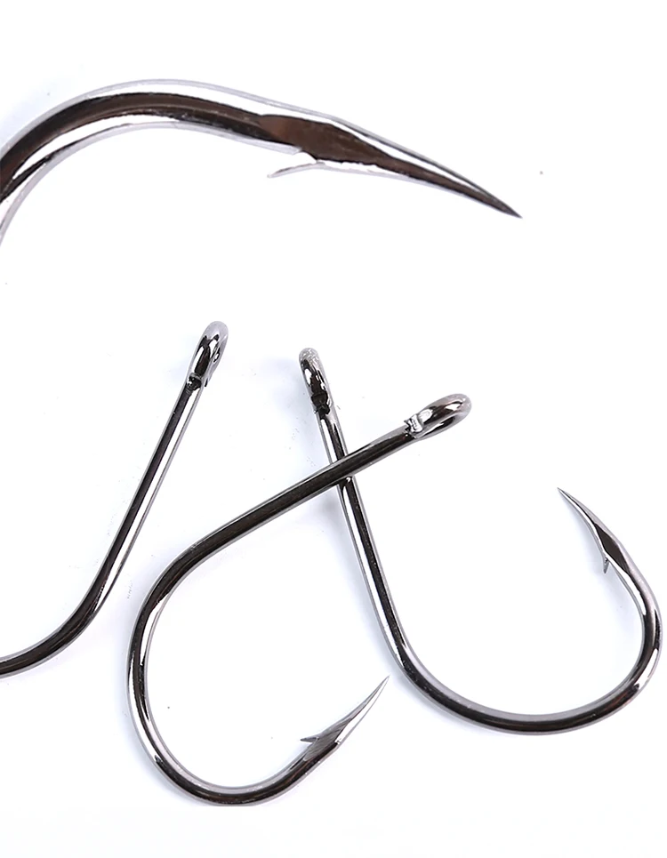 Mustad 10829NP рыболовные крючки колючие крючки Sharpen океан высокоуглеродистой стали приманка «Червь» рыболовные крючки с зазубринами Pesca карп джиговые крючки