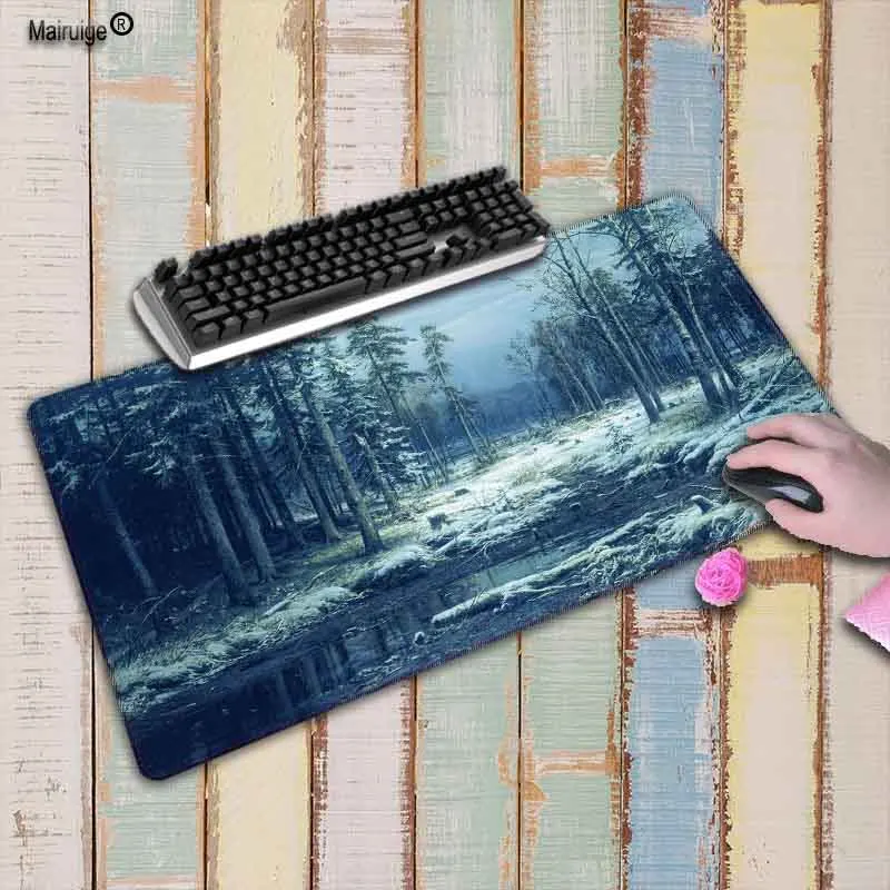400X900X3MM Mairuige Игра престолов декорации геймеров игровые коврики коврик для мыши большой игровой коврик для мыши Противоскользящий идеальный блокирующий ПК компьютерный стол коврик - Цвет: 400X900X3MM