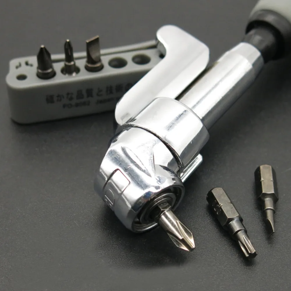 Набор угловых реверсивных отверток 6 шт. для отвертки набор магнитных угловой