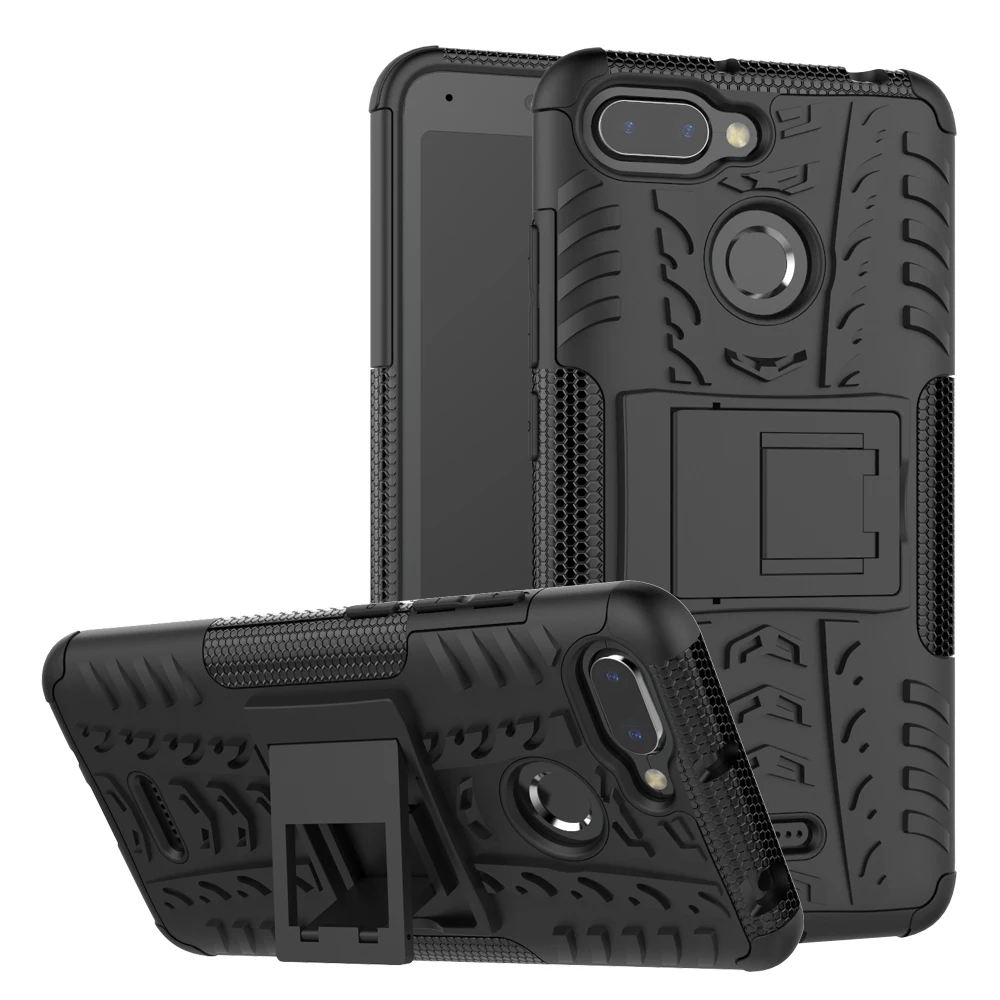 Противоударный чехол подставка для телефона Xiaomi Redmi Note 6 5 Pro 6A 5A Plus 4 4A 4X 3 3S 5X A1 6X A2 MI 8