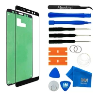 mmobiel for samsung galaxy a8 sm a530 2018 5 6inch front glass touch panel screen digitizer display repair tools 11 pieces