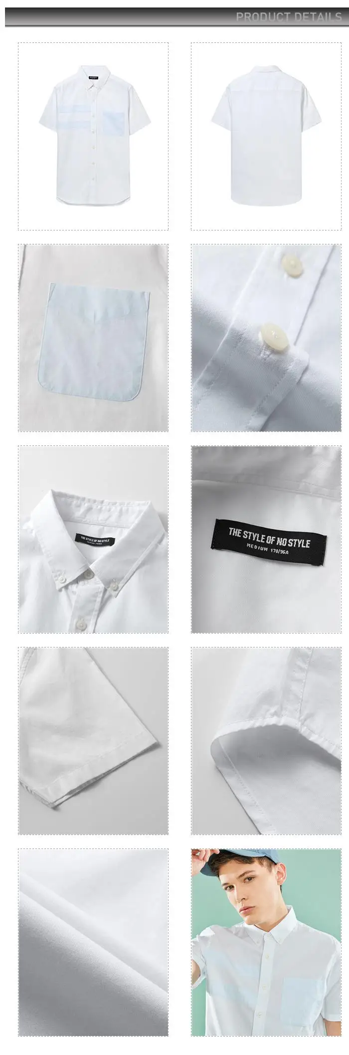 Jordano/Мужская рубашка, контрастная, цветная, Оксфорд, хлопок, Camisa Masculina, короткий рукав, отложной воротник, цветная, блочная, Camisas