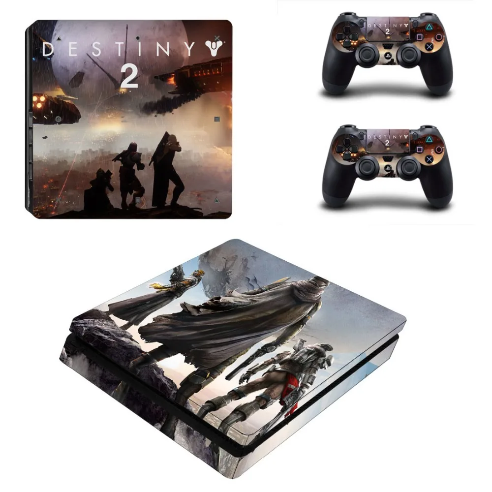 Тонкие наклейки для PS4 декоративная 2 крышка Виниловая наклейка игровой станции 4