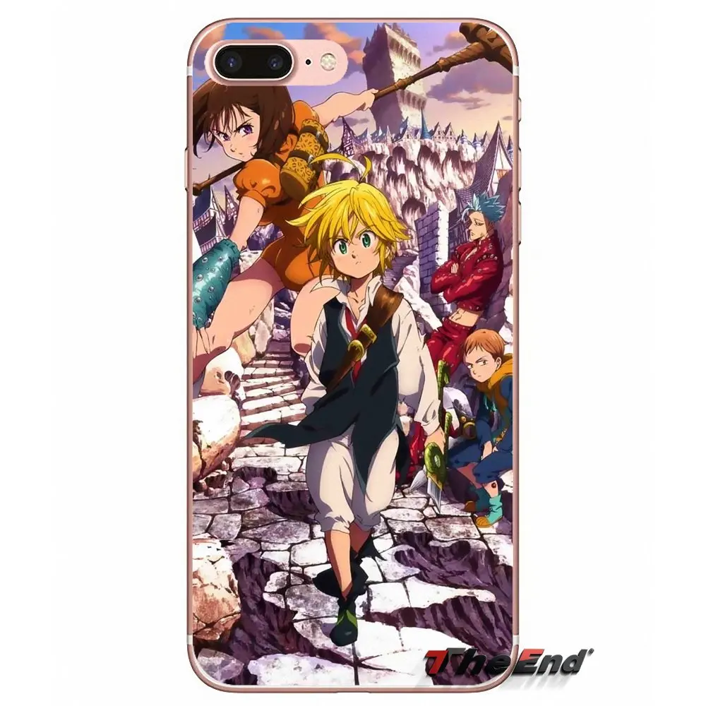 Nanatsu no Taizai Seven Deadly Sin чехол для Samsung Galaxy S3 S4 S5 MINI S6 S7 edge S8 Plus Note 2 3 4 5 Grand Core Prime |