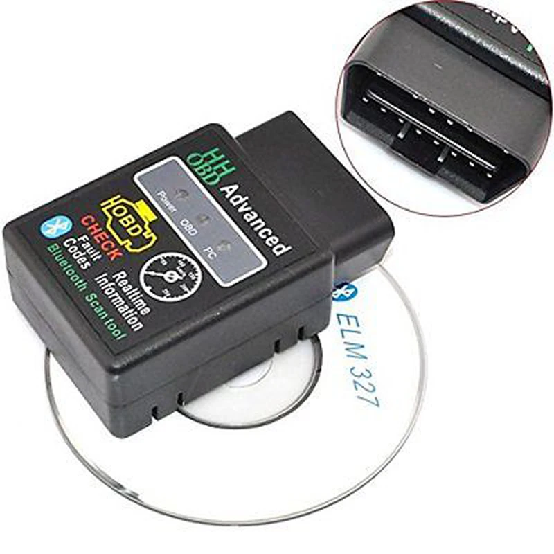 Новая версия ELM327 HH OBD Advanced Bluetooth V2.1 ODB2 OBDII Автомобильный диагностический сканер